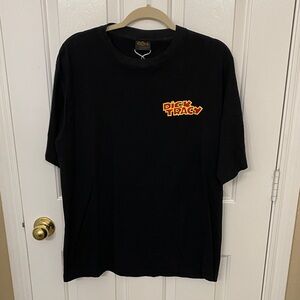 Vintage Dick Tracy Wanted Rare Black Short Sleeve Tee